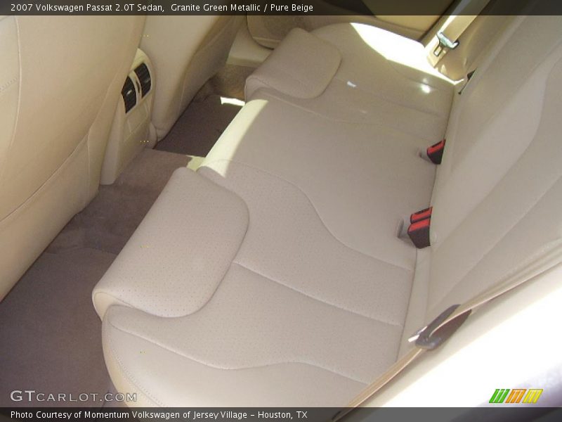 Granite Green Metallic / Pure Beige 2007 Volkswagen Passat 2.0T Sedan
