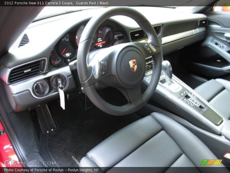 Black Interior - 2012 New 911 Carrera S Coupe 