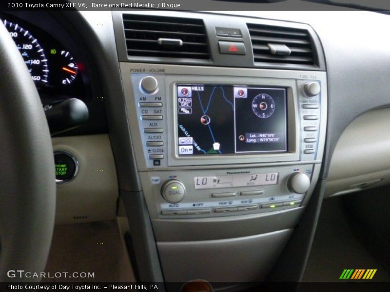 Barcelona Red Metallic / Bisque 2010 Toyota Camry XLE V6