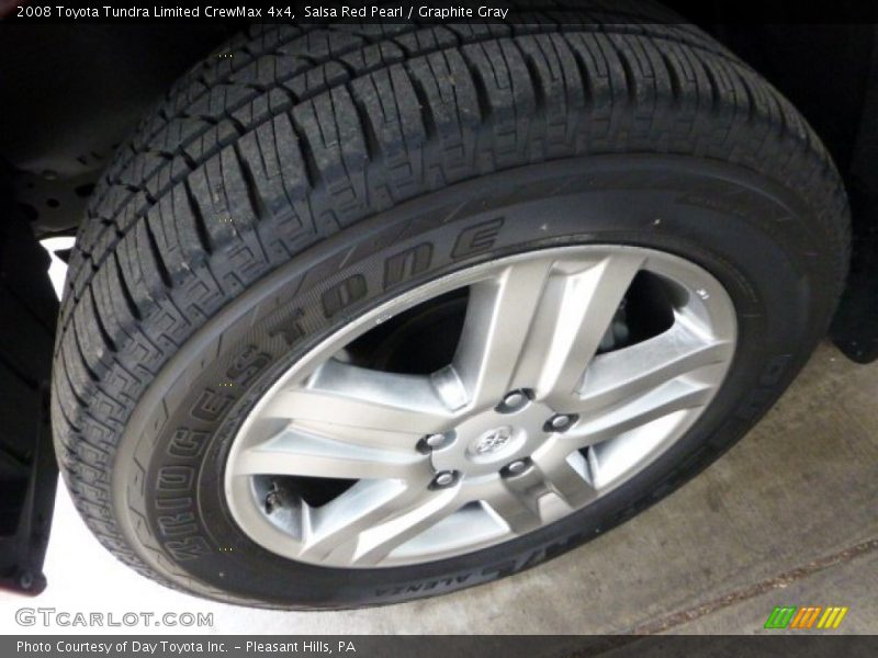 Salsa Red Pearl / Graphite Gray 2008 Toyota Tundra Limited CrewMax 4x4