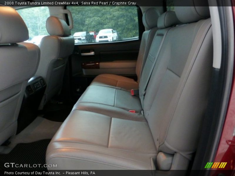 Salsa Red Pearl / Graphite Gray 2008 Toyota Tundra Limited CrewMax 4x4
