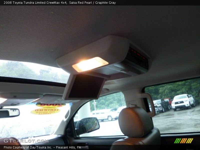 Salsa Red Pearl / Graphite Gray 2008 Toyota Tundra Limited CrewMax 4x4