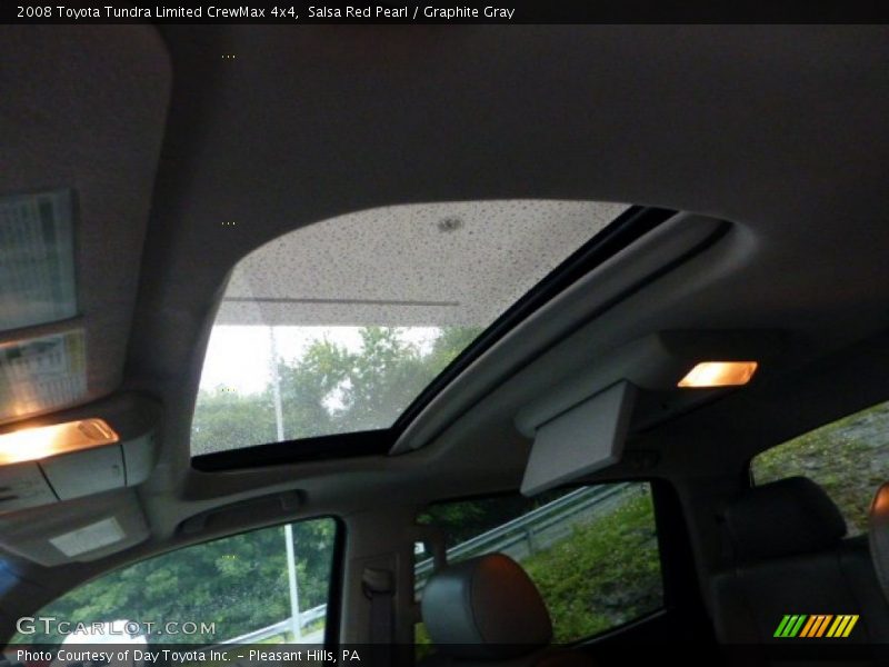 Salsa Red Pearl / Graphite Gray 2008 Toyota Tundra Limited CrewMax 4x4