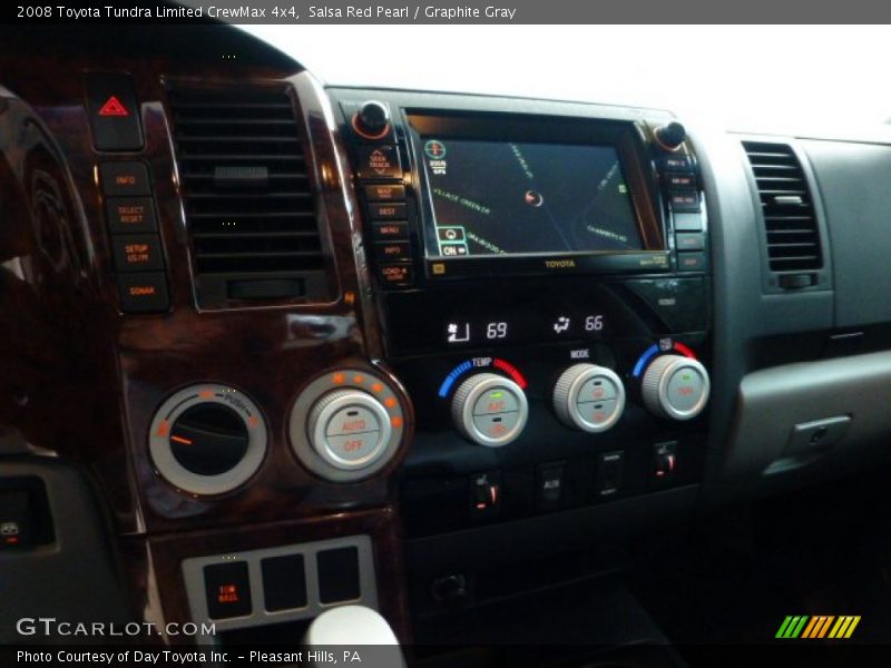 Salsa Red Pearl / Graphite Gray 2008 Toyota Tundra Limited CrewMax 4x4