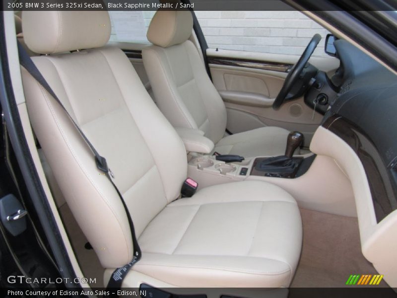 Black Sapphire Metallic / Sand 2005 BMW 3 Series 325xi Sedan