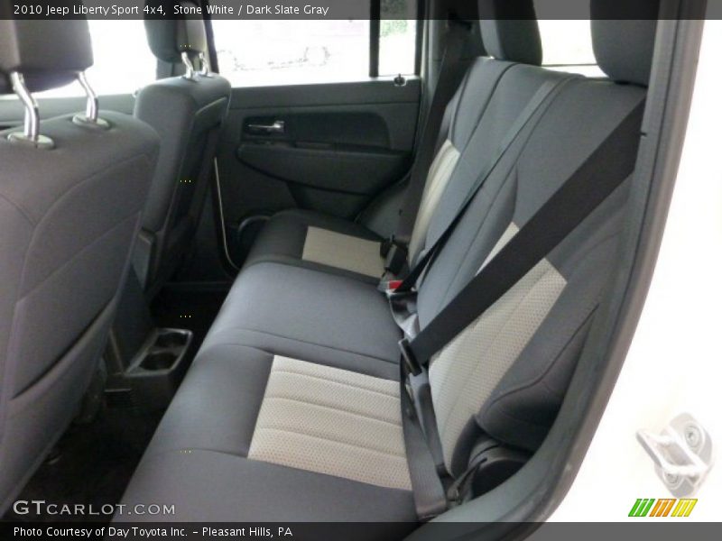 Stone White / Dark Slate Gray 2010 Jeep Liberty Sport 4x4