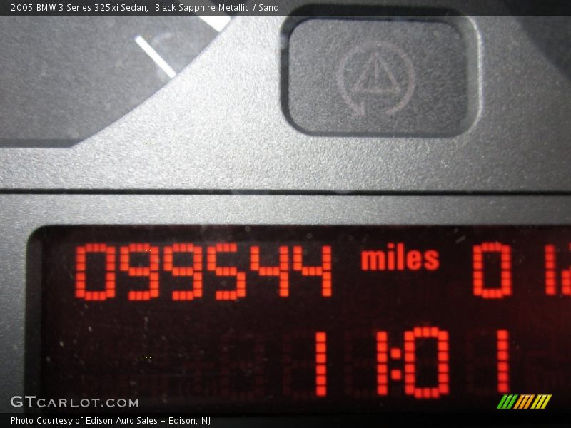 Black Sapphire Metallic / Sand 2005 BMW 3 Series 325xi Sedan