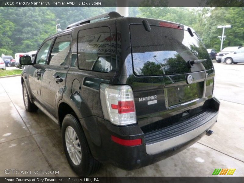 Black / Stone 2010 Mercury Mariner V6 Premier 4WD