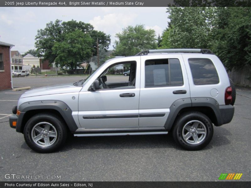Bright Silver Metallic / Medium Slate Gray 2005 Jeep Liberty Renegade 4x4