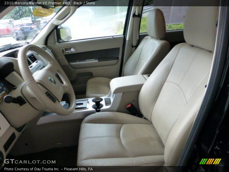 Black / Stone 2010 Mercury Mariner V6 Premier 4WD