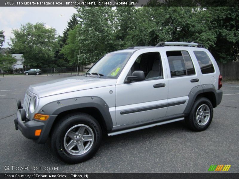 Bright Silver Metallic / Medium Slate Gray 2005 Jeep Liberty Renegade 4x4