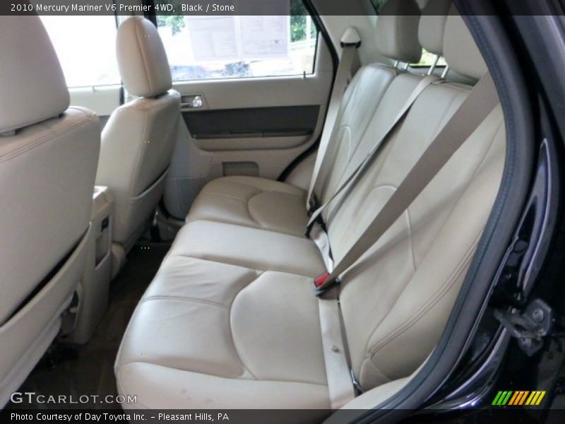 Black / Stone 2010 Mercury Mariner V6 Premier 4WD