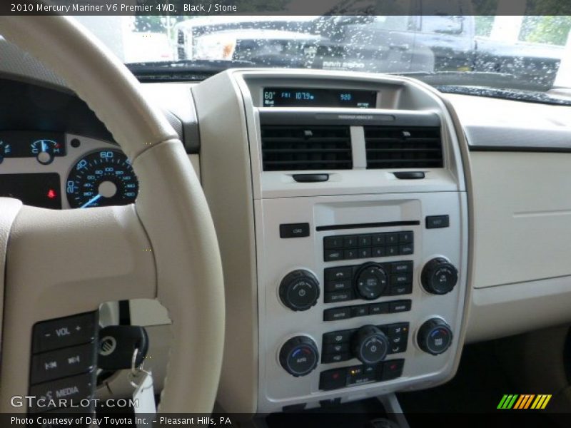 Black / Stone 2010 Mercury Mariner V6 Premier 4WD