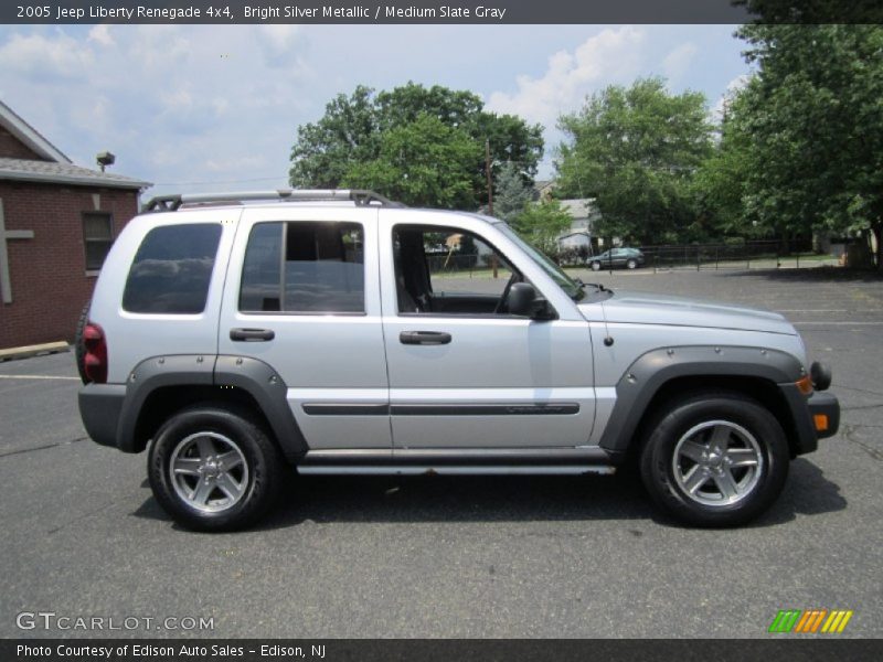 Bright Silver Metallic / Medium Slate Gray 2005 Jeep Liberty Renegade 4x4