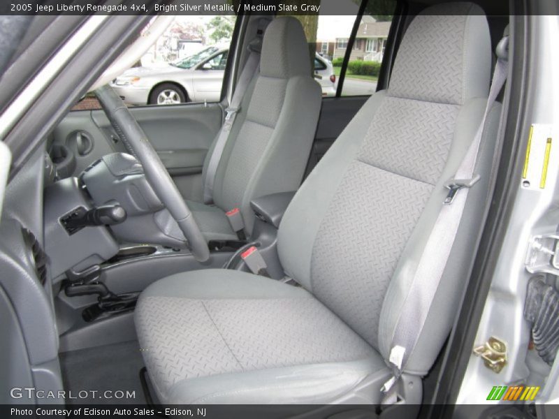 Bright Silver Metallic / Medium Slate Gray 2005 Jeep Liberty Renegade 4x4