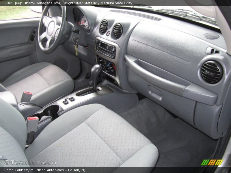 Bright Silver Metallic / Medium Slate Gray 2005 Jeep Liberty Renegade 4x4