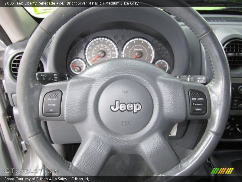 Bright Silver Metallic / Medium Slate Gray 2005 Jeep Liberty Renegade 4x4
