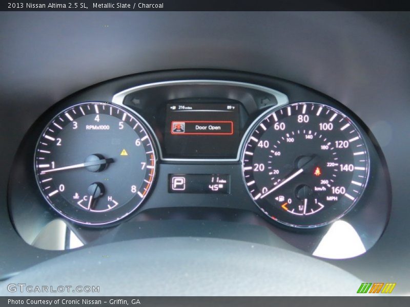 Metallic Slate / Charcoal 2013 Nissan Altima 2.5 SL