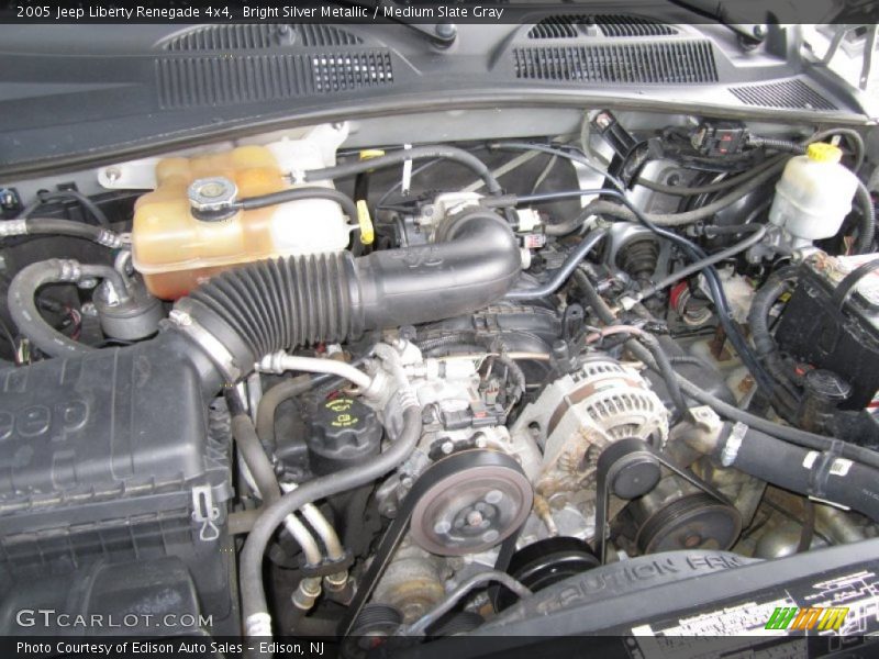 Bright Silver Metallic / Medium Slate Gray 2005 Jeep Liberty Renegade 4x4