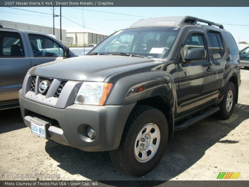 Desert Stone Metallic / Graphite 2007 Nissan Xterra X 4x4