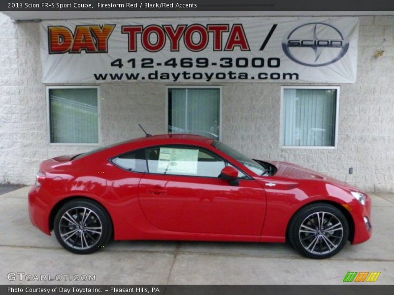 Firestorm Red / Black/Red Accents 2013 Scion FR-S Sport Coupe