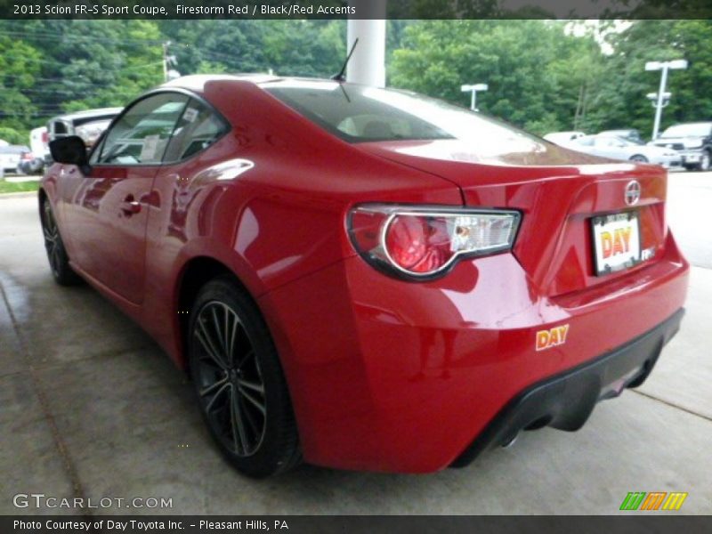 Firestorm Red / Black/Red Accents 2013 Scion FR-S Sport Coupe