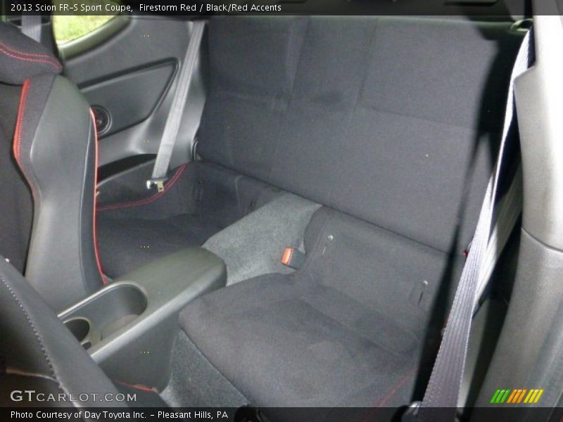 Rear Seat of 2013 FR-S Sport Coupe