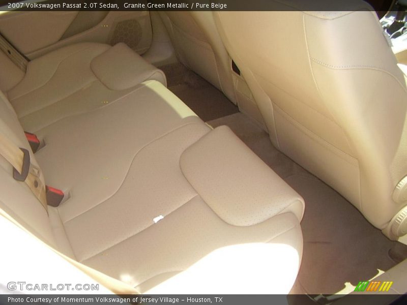 Granite Green Metallic / Pure Beige 2007 Volkswagen Passat 2.0T Sedan