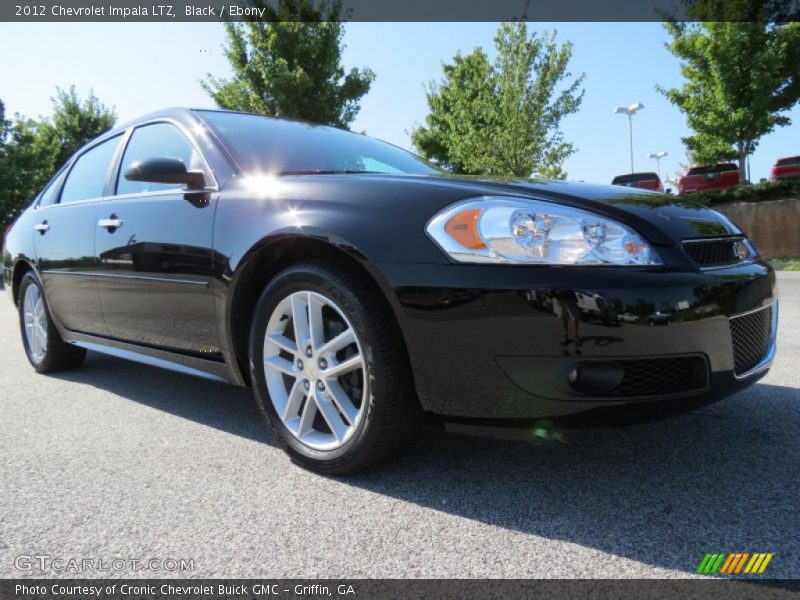 Black / Ebony 2012 Chevrolet Impala LTZ