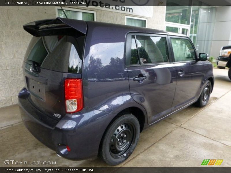 Elusive Blue Metallic / Dark Gray 2012 Scion xB