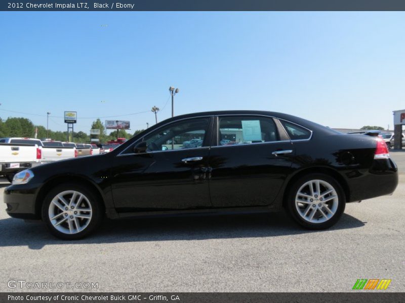 Black / Ebony 2012 Chevrolet Impala LTZ