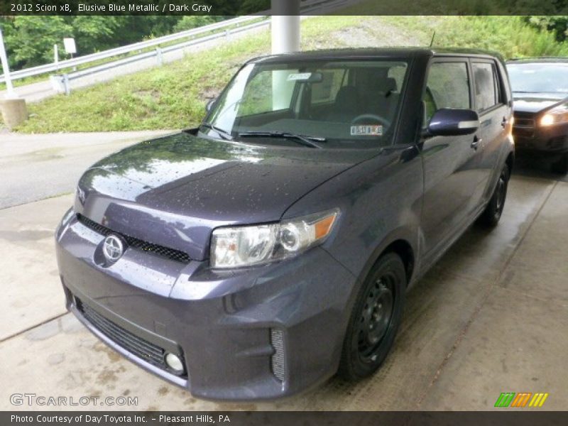 Elusive Blue Metallic / Dark Gray 2012 Scion xB
