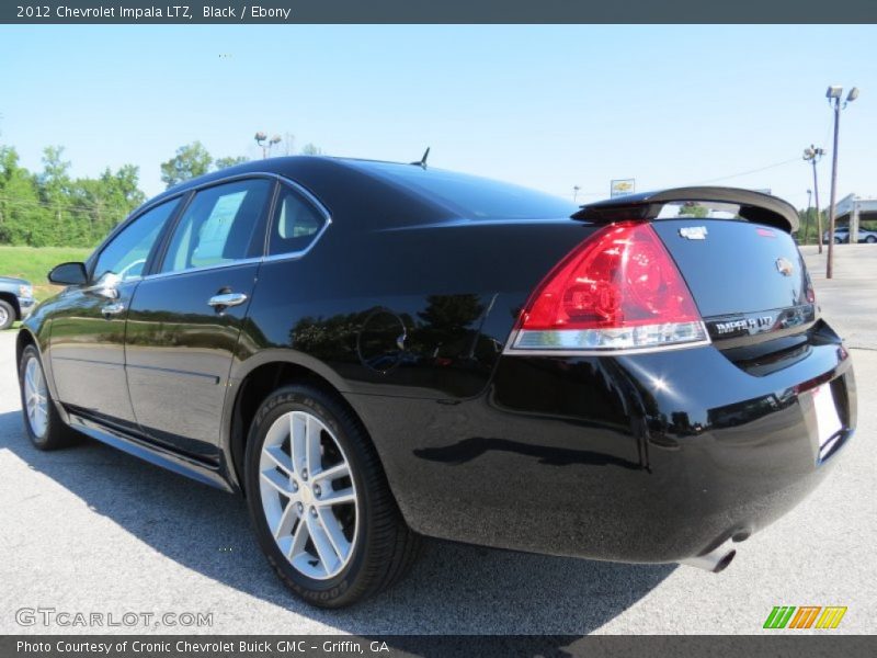 Black / Ebony 2012 Chevrolet Impala LTZ
