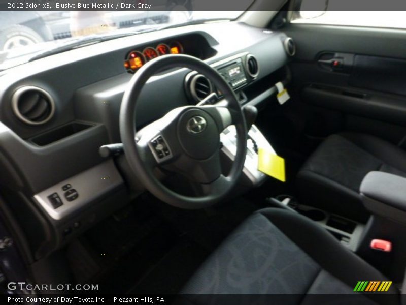 Elusive Blue Metallic / Dark Gray 2012 Scion xB
