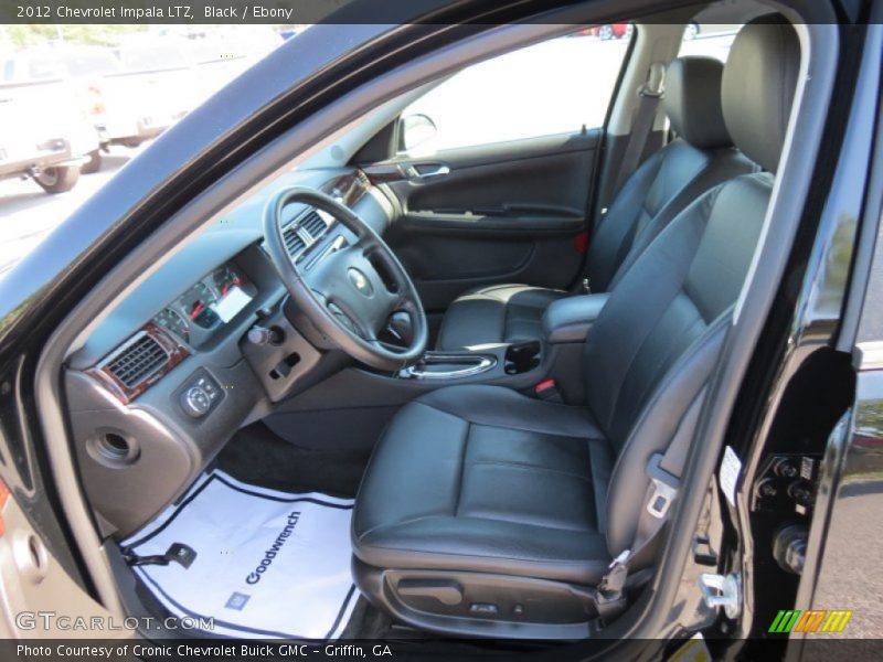 Black / Ebony 2012 Chevrolet Impala LTZ