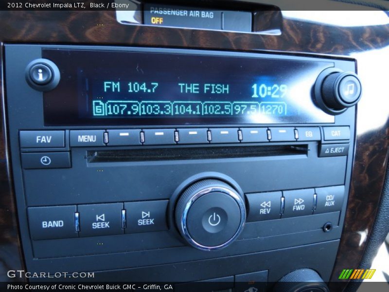 Black / Ebony 2012 Chevrolet Impala LTZ