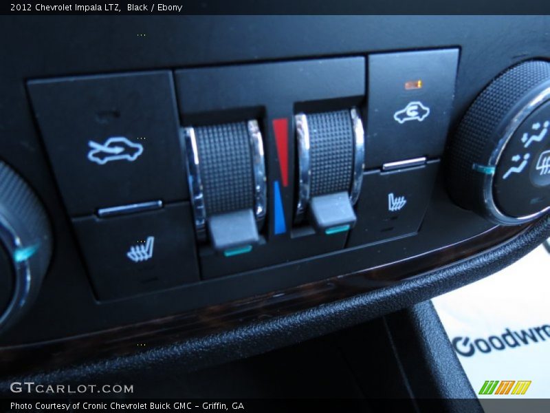 Black / Ebony 2012 Chevrolet Impala LTZ