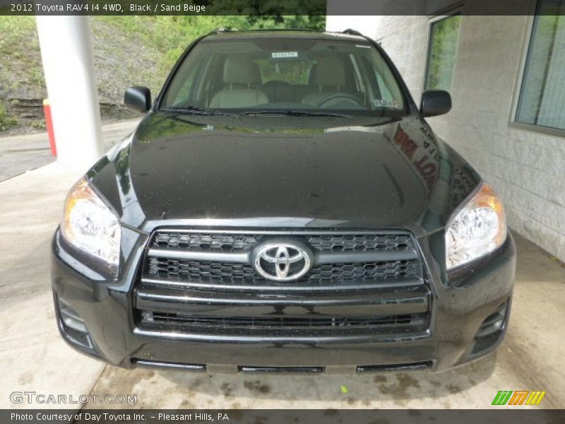 Black / Sand Beige 2012 Toyota RAV4 I4 4WD