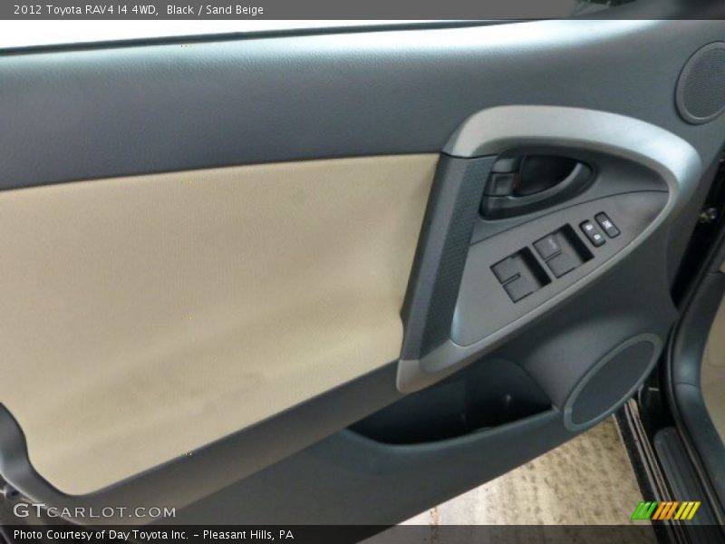Black / Sand Beige 2012 Toyota RAV4 I4 4WD
