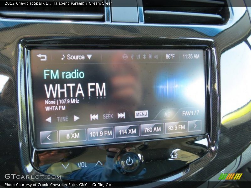 Audio System of 2013 Spark LT