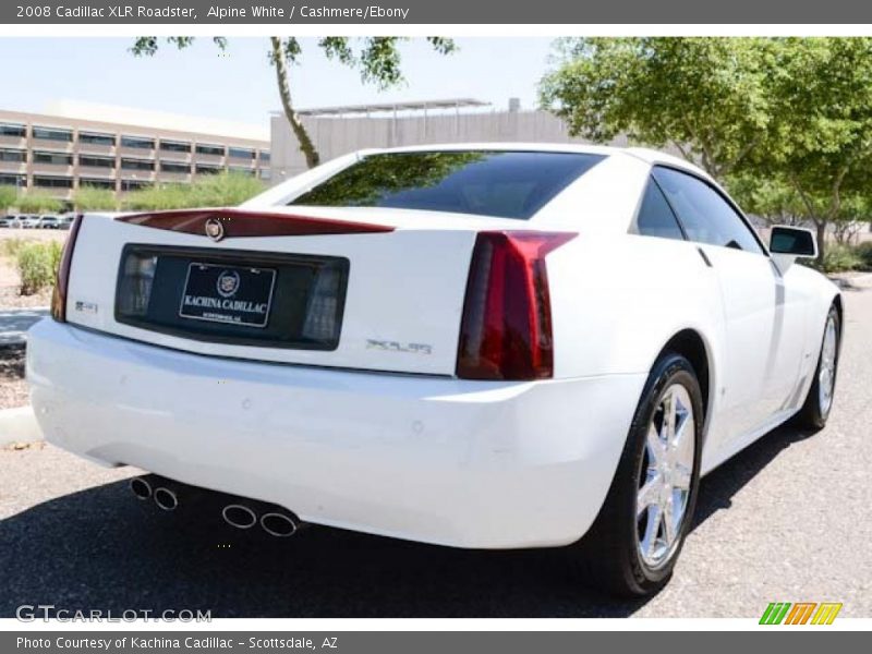 Alpine White / Cashmere/Ebony 2008 Cadillac XLR Roadster