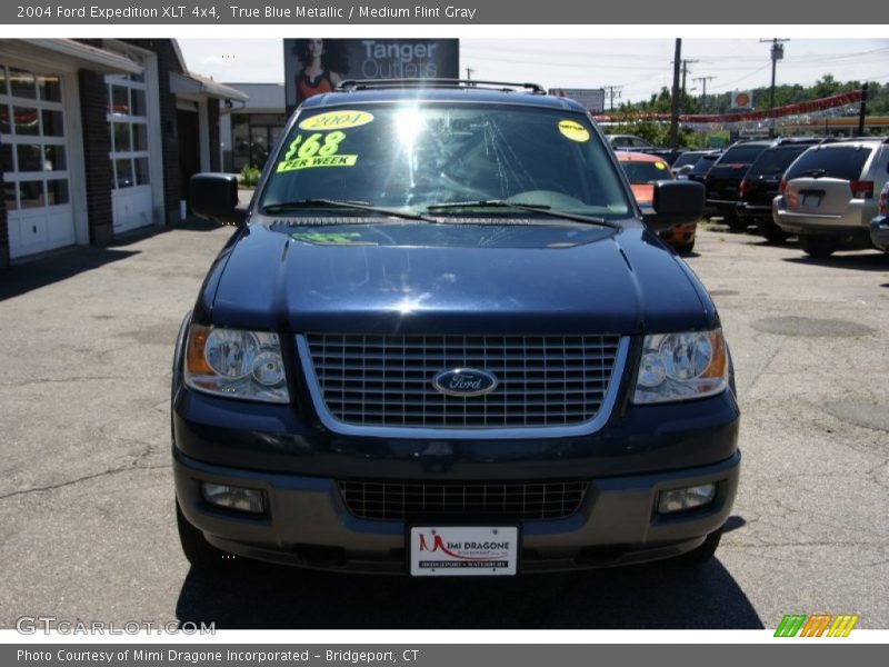 True Blue Metallic / Medium Flint Gray 2004 Ford Expedition XLT 4x4