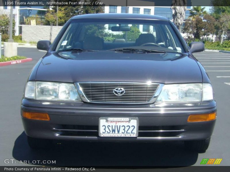 Nightshadow Pearl Metallic / Gray 1996 Toyota Avalon XL