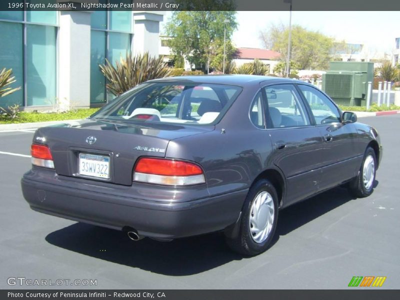 Nightshadow Pearl Metallic / Gray 1996 Toyota Avalon XL