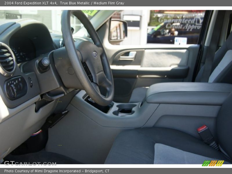 True Blue Metallic / Medium Flint Gray 2004 Ford Expedition XLT 4x4