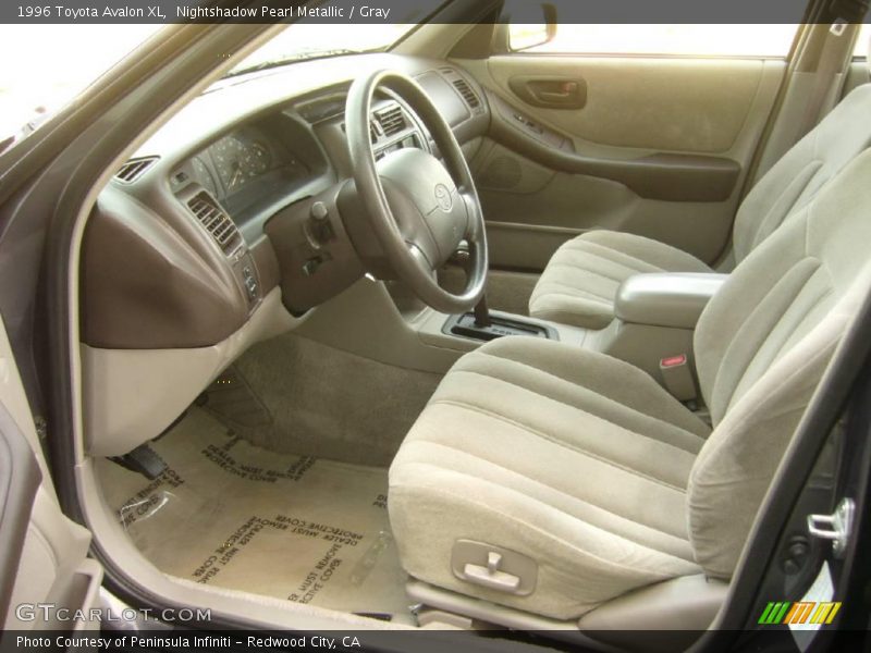 Nightshadow Pearl Metallic / Gray 1996 Toyota Avalon XL