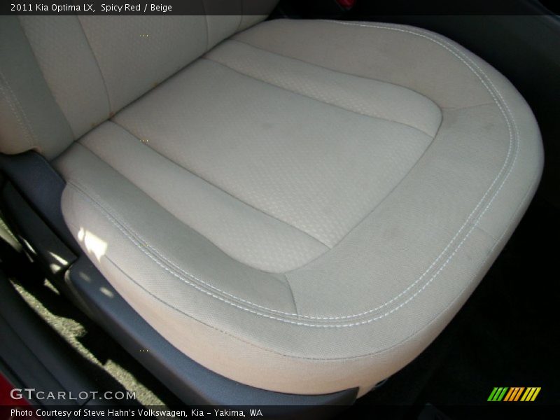 Spicy Red / Beige 2011 Kia Optima LX