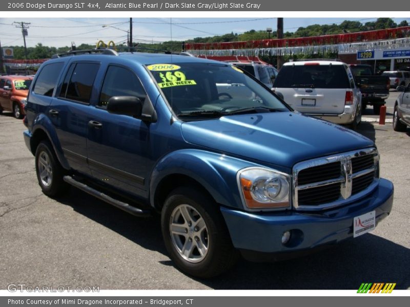 Atlantic Blue Pearl / Dark Slate Gray/Light Slate Gray 2006 Dodge Durango SLT 4x4