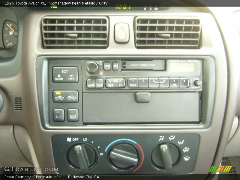 Nightshadow Pearl Metallic / Gray 1996 Toyota Avalon XL