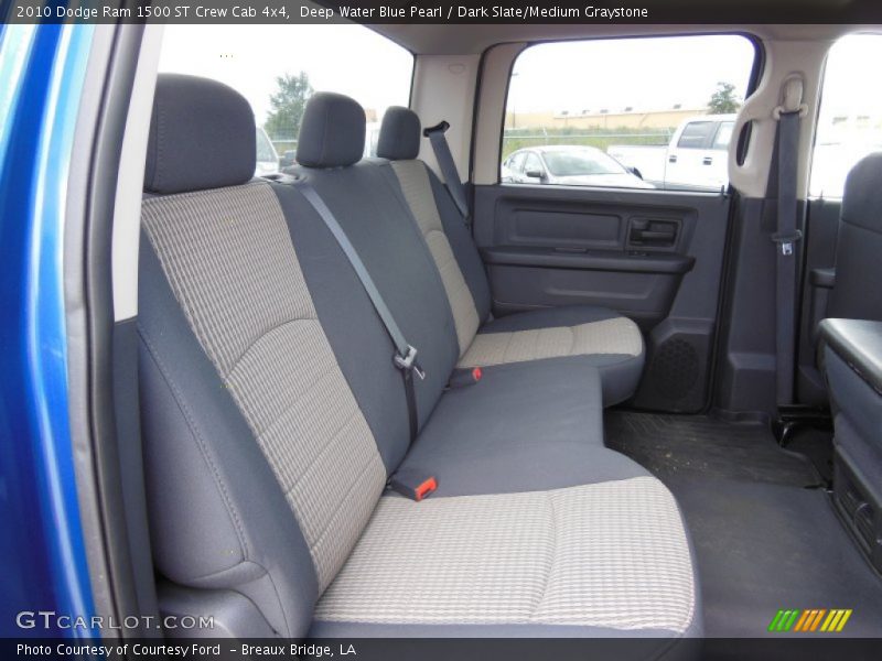 Deep Water Blue Pearl / Dark Slate/Medium Graystone 2010 Dodge Ram 1500 ST Crew Cab 4x4